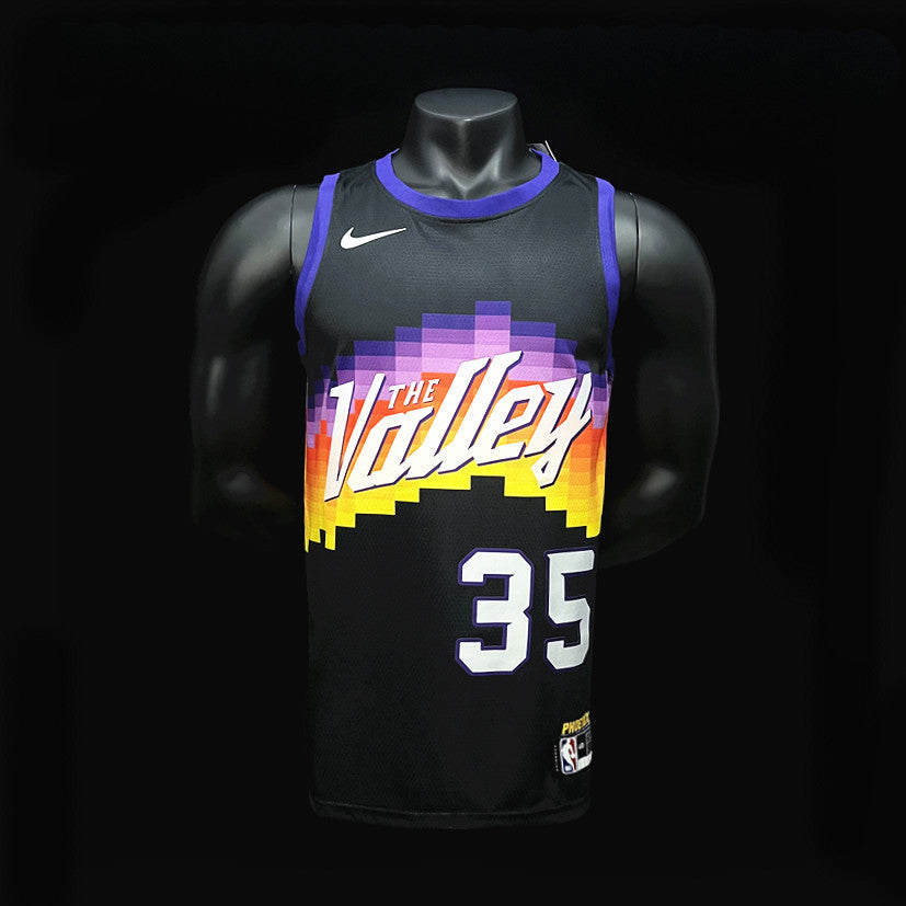 Maillot Phoenix Suns 35 DURANT NBA Basket Maillot De Fou, site maillot de foot pas cher