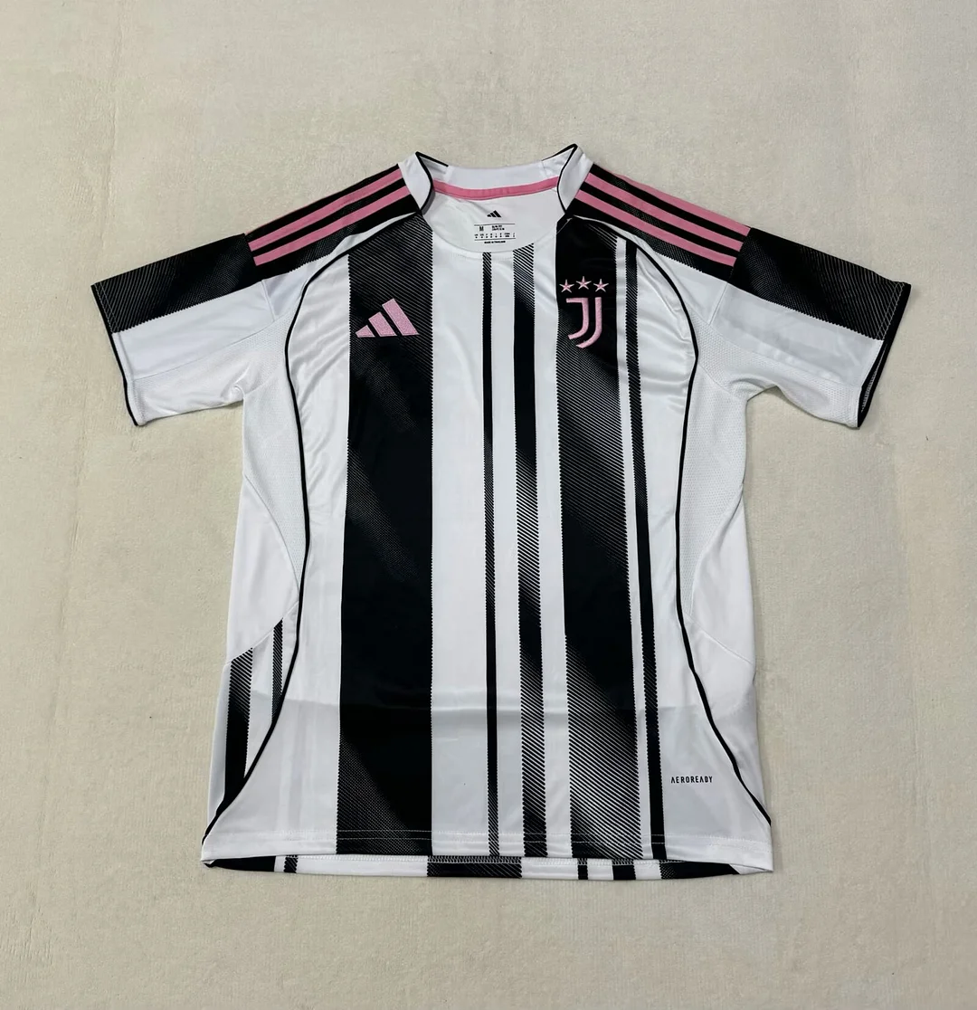 25/26 Juventus Home Football Shirt Thai Quality