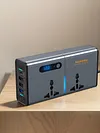 12V/24V To AC 220V Auto Converter Digital Display Auto Power Inversor 4 USB Port