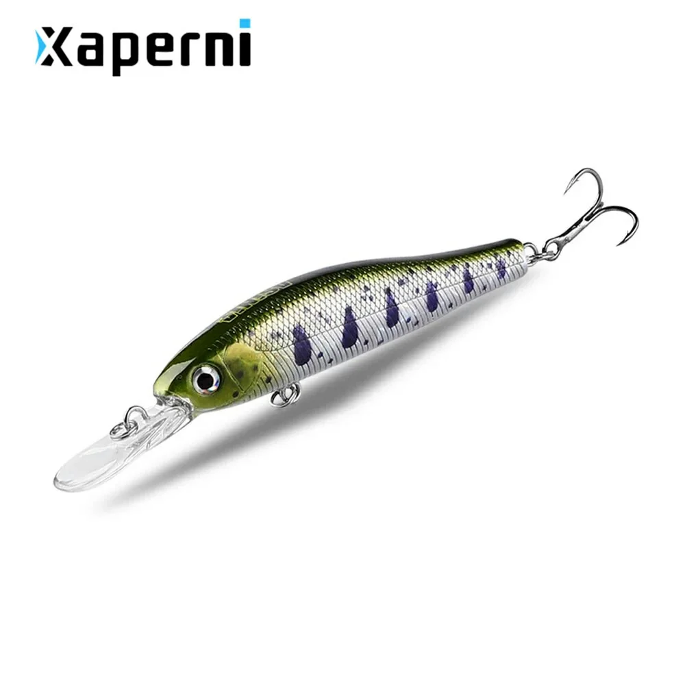 ASINIA 65mm 5.5g dive 2m professional quality magnet weight fishing lures minnow crank hot model Artificial Bait Tackle