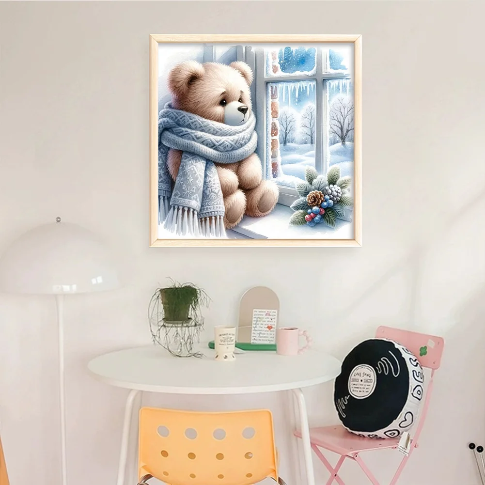 11CT Full Stamped Cross Stitch - High Heel(Canvas|40*40CM) - Eco-Friendly Cotton Thread