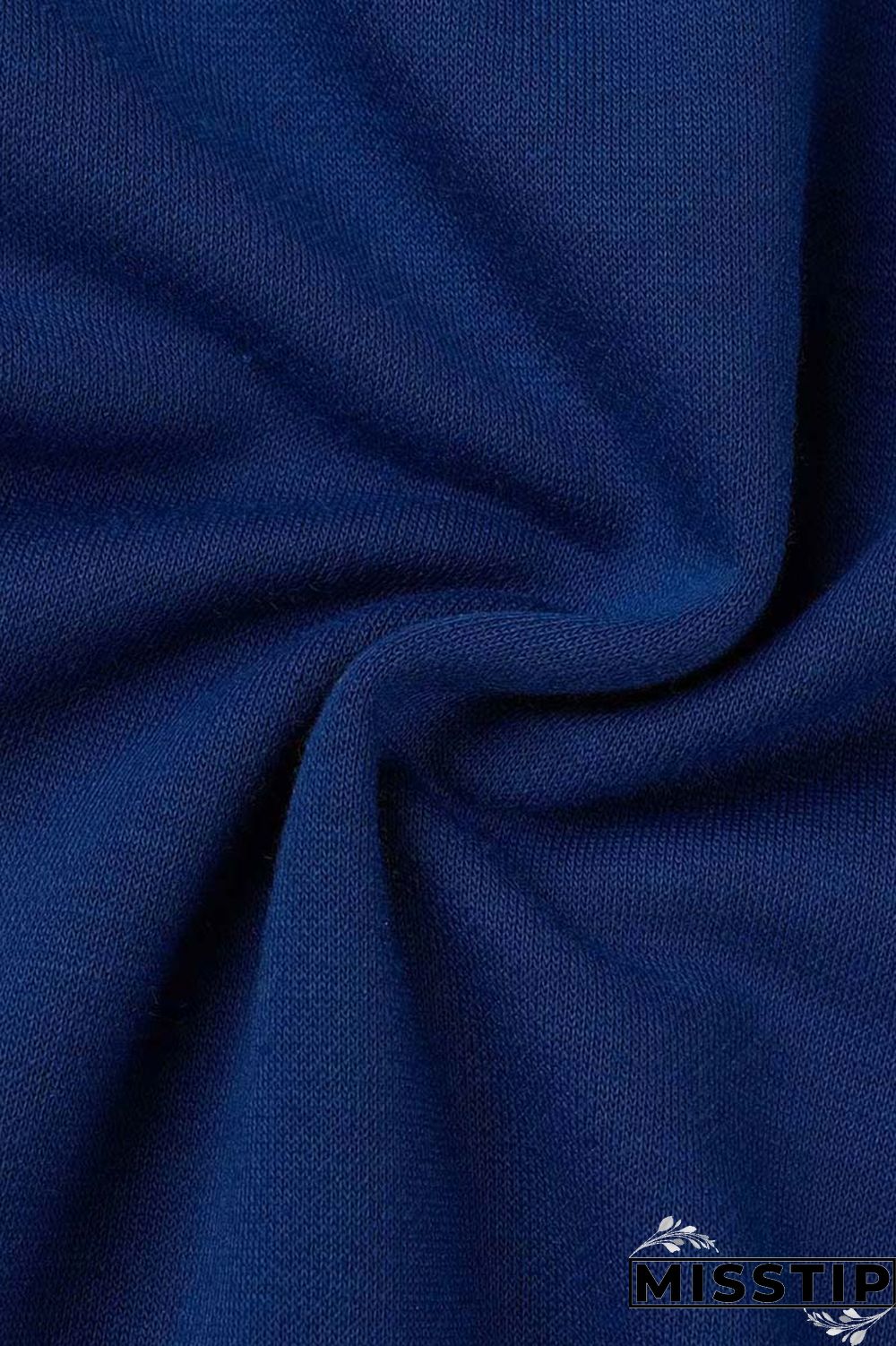 Blue Casual Letter Print Basic Regular High Waist Conventional Positioning Print Trousers