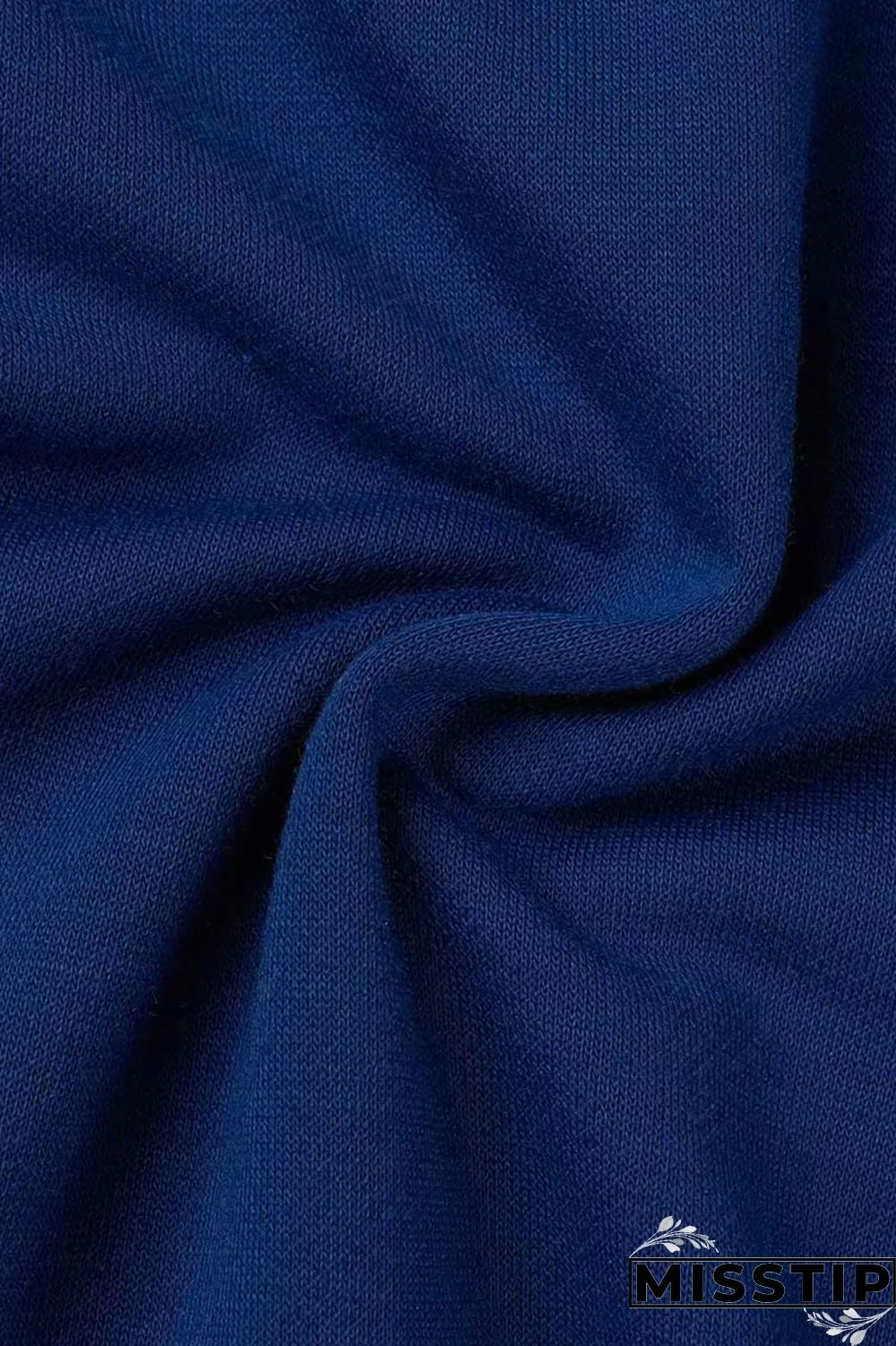 Blue Casual Letter Print Basic Regular High Waist Conventional Positioning Print Trousers