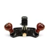 KM-17 Pro Router Plane Die Steel Body Adjustable Fence with CAM Lock Depth Stop Dual Blade 1/2inches Width for Fine Tuning