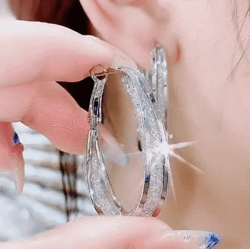 ✨50% OFF✨Woven Mesh Oval Earrings