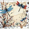 Diamond Painting-DIY Crystal Rhinestone Dragonfly