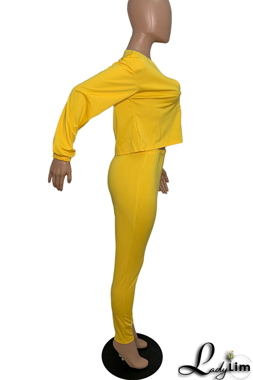 Army Green Fashion Print Patchwork V Neck Long Sleeve Two Pieces