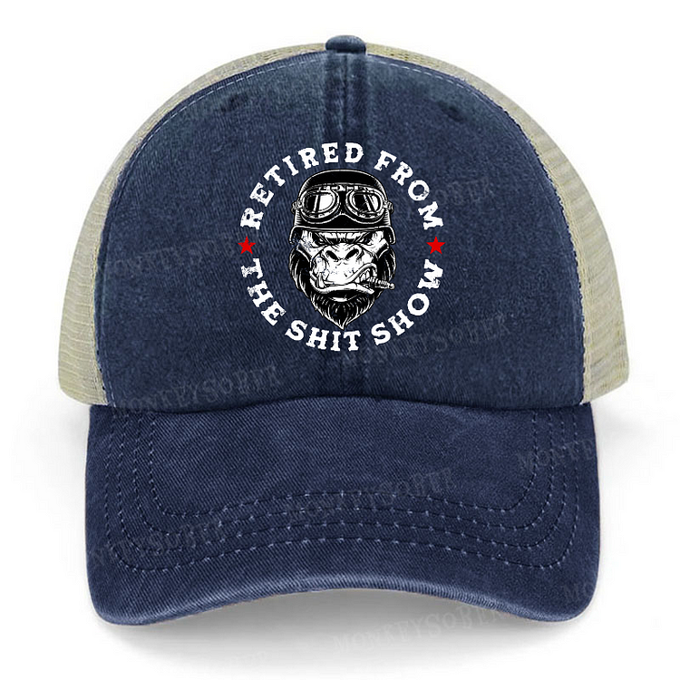 Retired from the Shit Show Trucker Cap