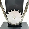 Chain Table Clock Retro Rotating Gear Mechanical Clock