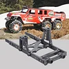 AMK 6x6 RC Crawler Body Metal Chassis Frame Kit with Shock Towers and Bumper Mount for 1/10 RC Crawler Ax-ial SCX10 90046 90047 Upgrade Part