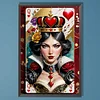 Diamond Painting-DIY Full Round Drill JQK Poker Character(40*60CM)