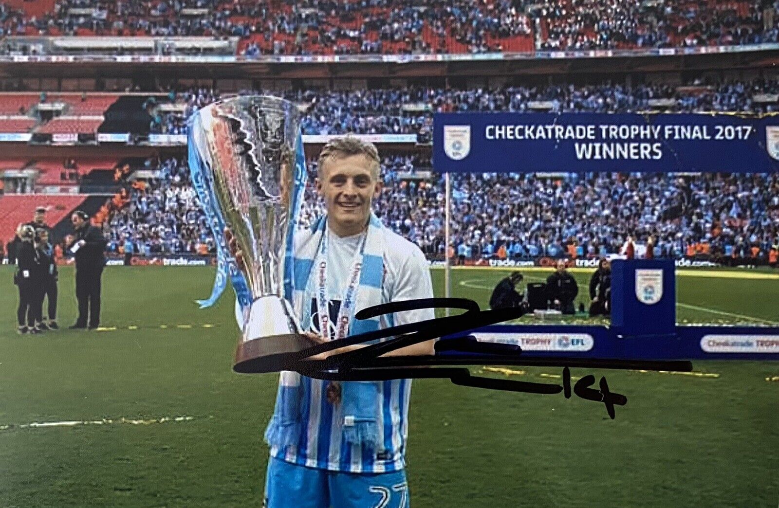 George Thomas Genuine Hand Signed Coventry City 6X4 Photo Poster painting 2