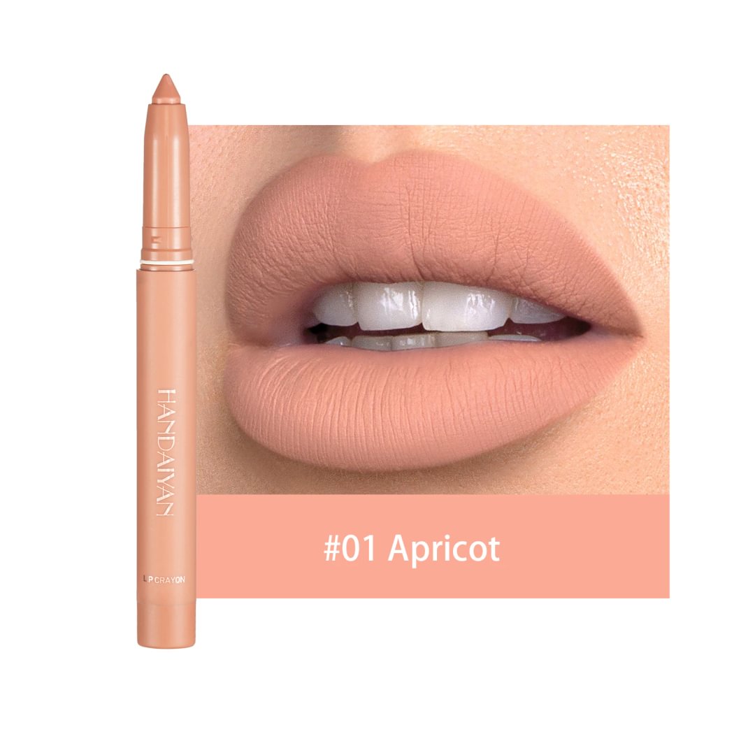12 Color Rotating Sharpenable Matte Lipstick Pencils | IFYHOME