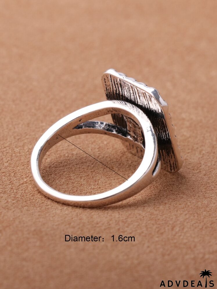 Geometric Decor Vintage Ring