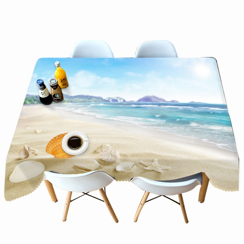 

Starfish - 3D Tablecloth, 140*140cm, 501 Original