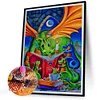 Diamond Painting-DIY Full Round Drill Dinosaurs(50*40 CM)