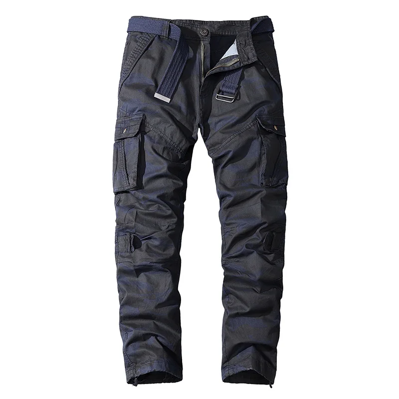Mens wear-resistant outdoor tactical camouflage pants