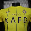 2023/2024 Player Version Al-Nassr Home Football Jersey