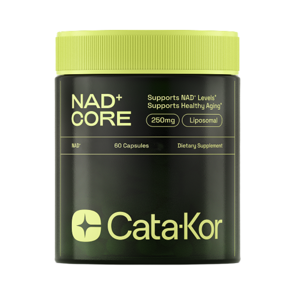 High Purity NAD 250mg Supplement for Anti-Aging, Energy Supplements, Focus Supplement - 60 Capsules