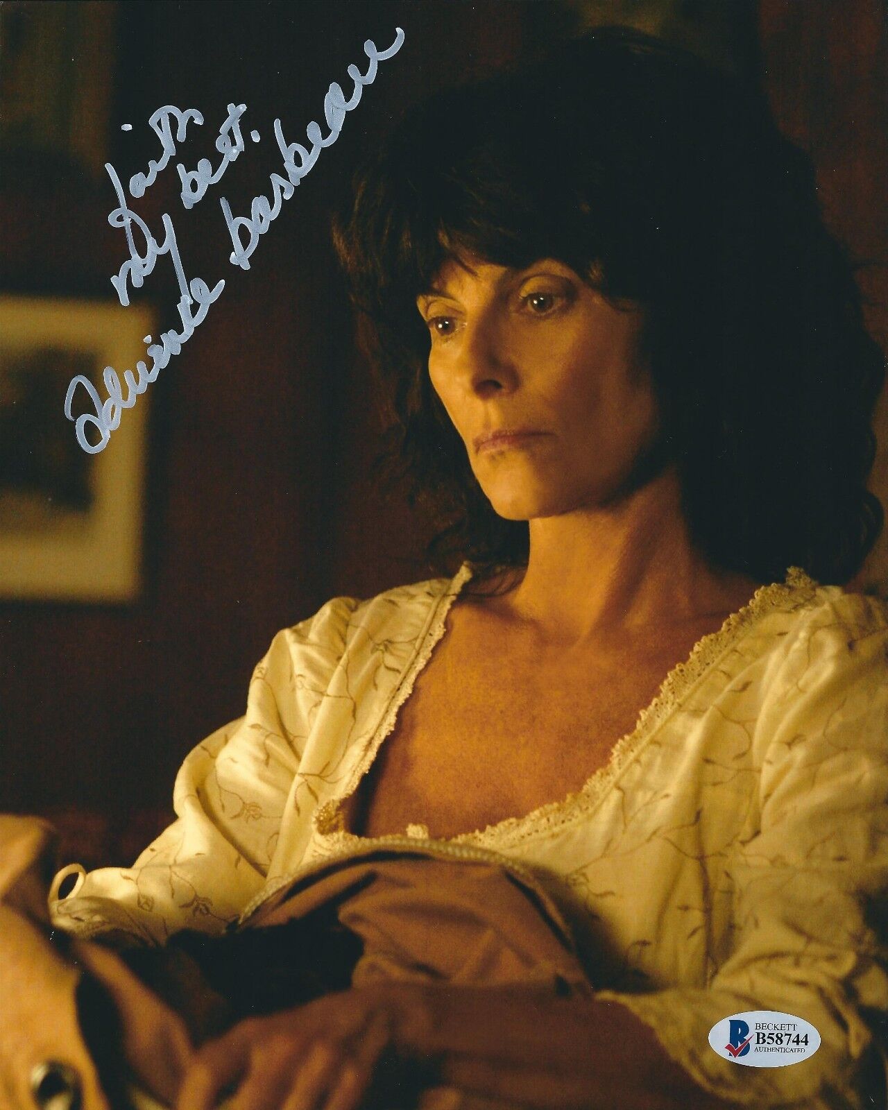 Adrienne Barbeau Signed 8x10 Photo Poster painting BAS Beckett B58744