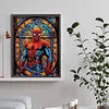 Spiderman-Full Round Diamond Painting 30*40CM