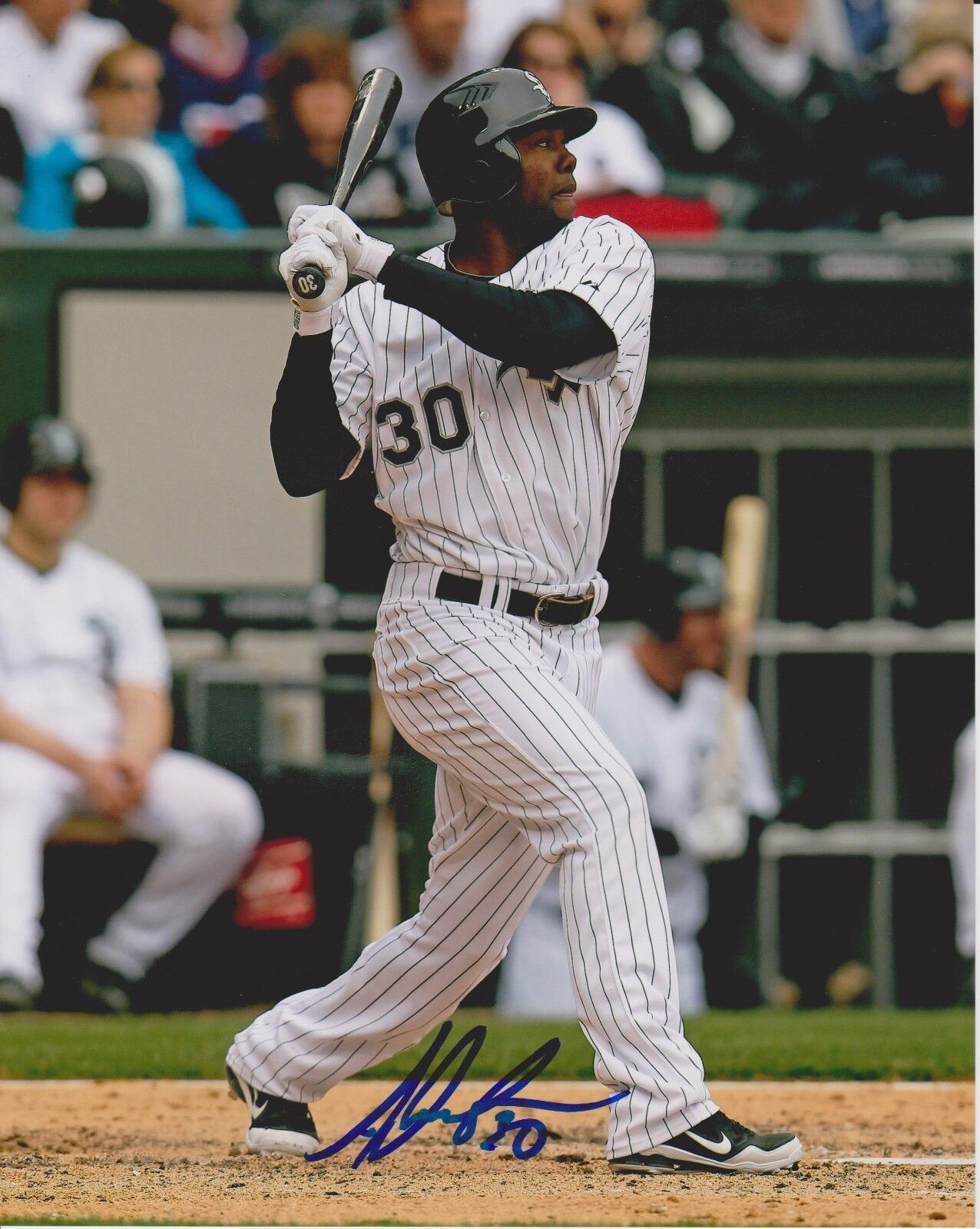 ALEJANDRO DE AZA signed CHICAGO WHITE SOX 8X10 Photo Poster painting