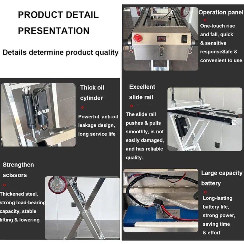 🔥Today's Specials💥Multi-function hydraulic lifting platform(300kg Load)