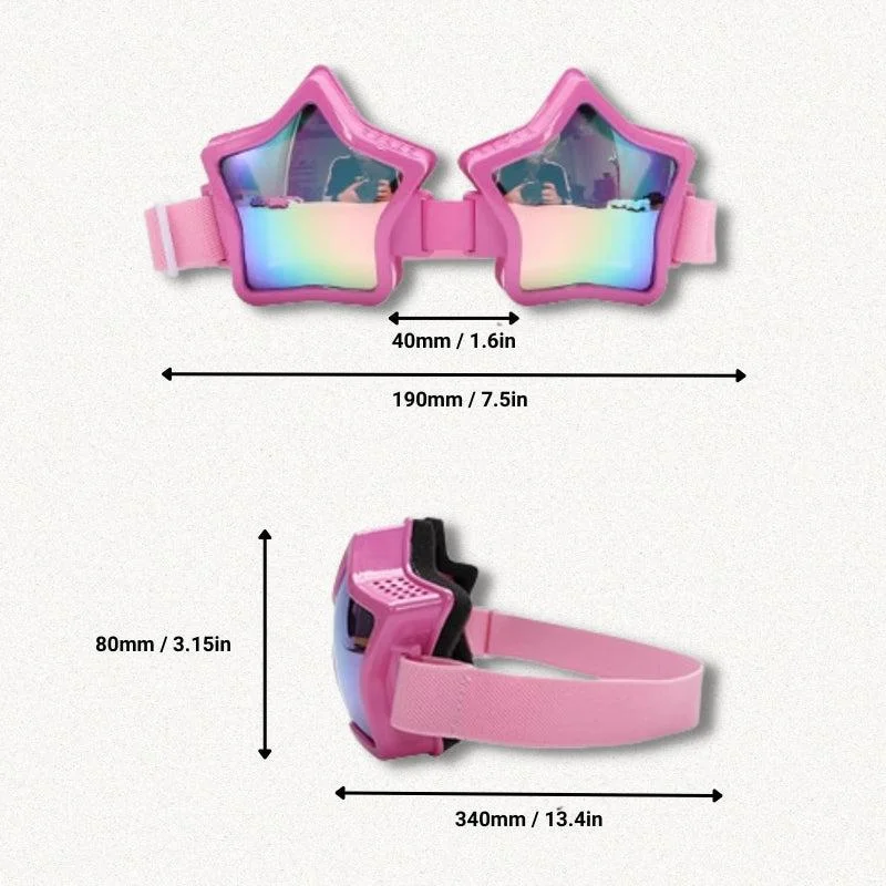 Brownm Cowgirl Oversized Party Sunglasses