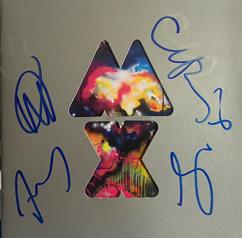 Coldplay - Mylo Xyloto Signed Autographed Cd