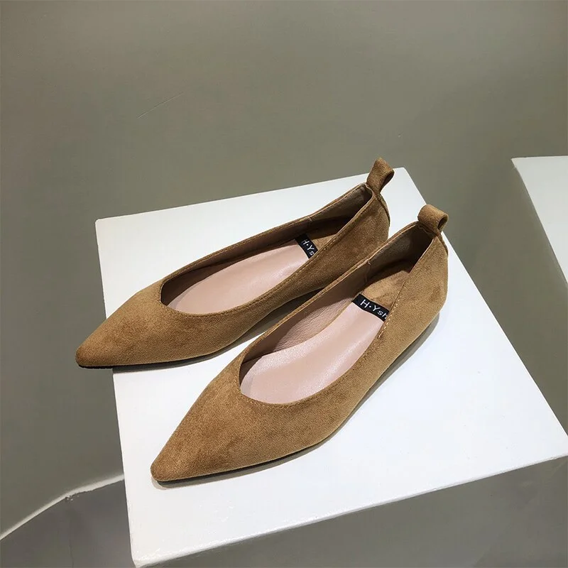 Qengg MCCKLE Woman's Flat Shoes Pointed Toe Serpentine Printing Woman Loafers Leather Slip On Shallow Ladies Autumn Shoes Female Flats