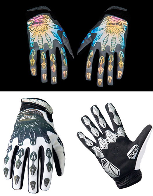 Functional All-finger Reflective Gloves / TECHWEAR CLUB / Techwear