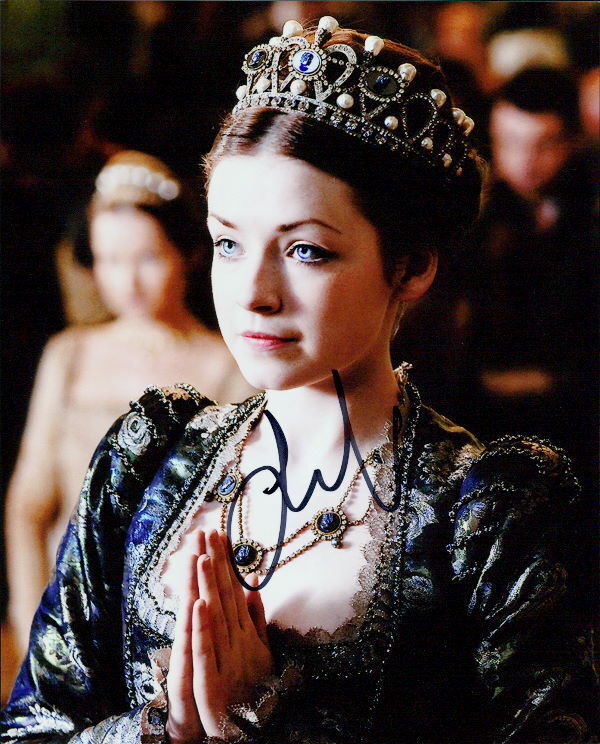 Sarah Bolger (The Tudors) signed 8x10 Photo Poster painting In-person