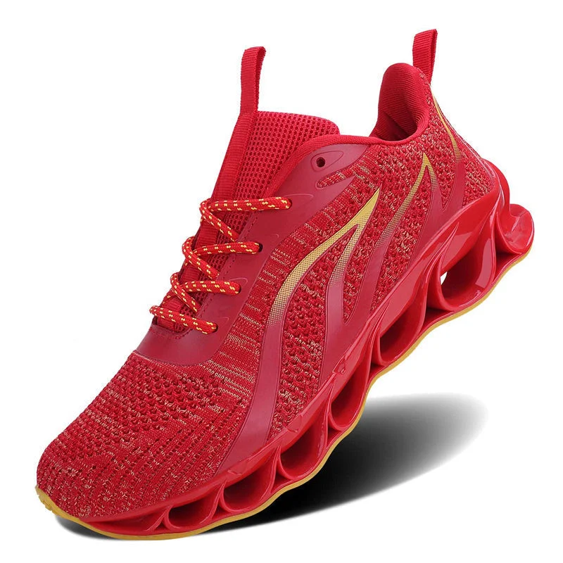 Softsfeel Women's Relieve Foot Pain Perfect Walking Shoes - Red