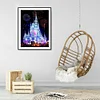 Château de Feux d'Artifice - Complète Rond Peinture au Diamant 40*50cm