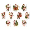 10PCS DIY Pearl Diamond Painting Christmas Fridge Magnets, Sparkling Rhinestone Refrigerator Magnet Craft Kit for Home Decor & Gifts