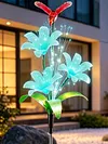 Solar Pathway Landscape Lights Decorative Solar Powered LED Lawn Light IP65 Waterproof Portable & Lightweight for Lawn Patio Yard Daily Use