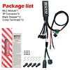 WOYO For BMW Motorcycle CAN BUS Controller Motorcycle Lamp assembly CAN bus electrical system controller Plug and Play Accessory Manager For BMW Motorrad Light  control the Increased Light by original switches