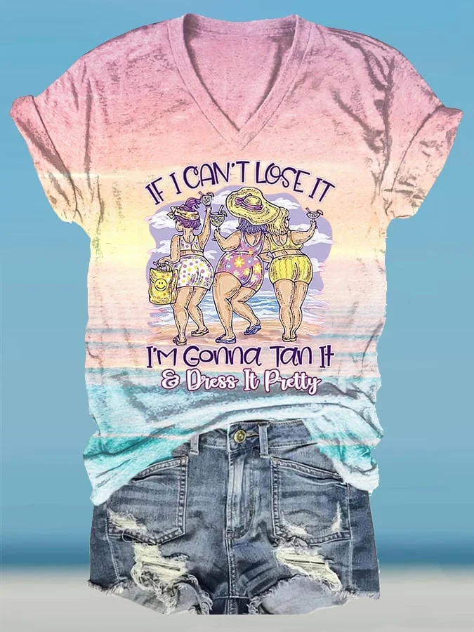 🔥Buy 3 Get 10% Off🔥Beach Vacation Casual Print T-Shirt