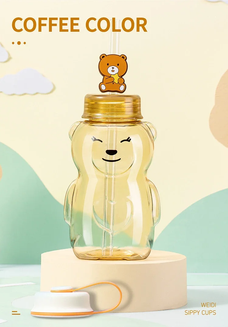 Cartoon Bear Water Bottle