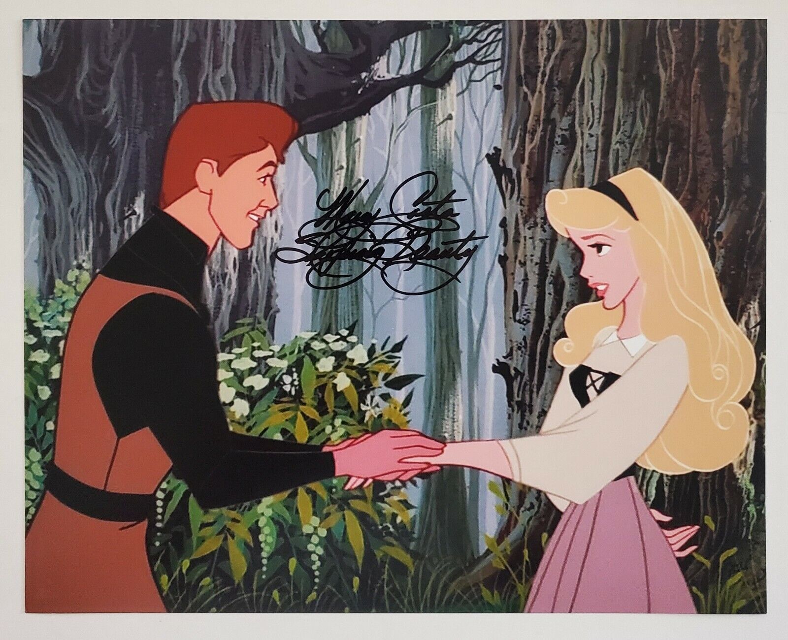 Mary Costa Signed Sleeping Beauty 8x10 Photo Poster painting Princess Aurora Walt Disney RAD