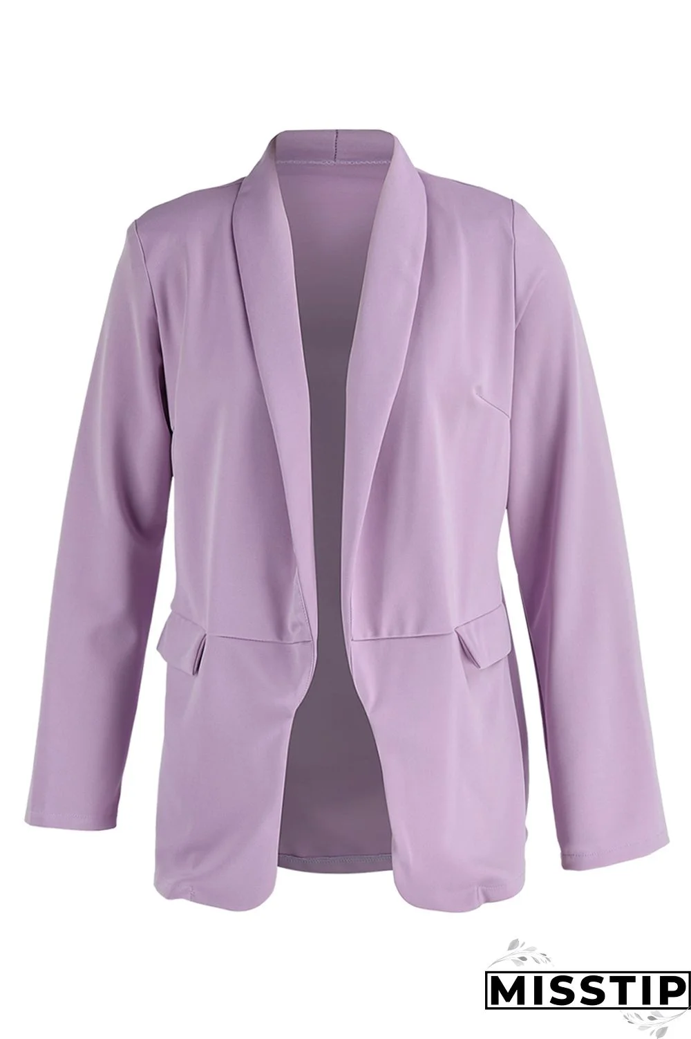 Black Fashion Casual Solid Patchwork Cardigan Turn-back Collar Outerwear