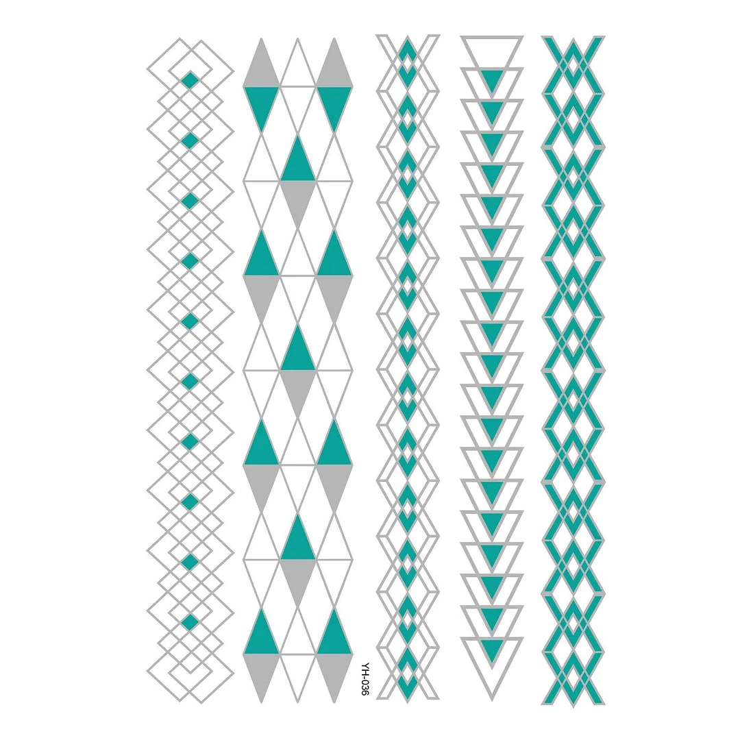 Tattoo Sexy Feather Moon Star Temporary Tattoo Female Party Body Arm Art Fake Flash Tatoos Gold Metallic Tattoo Stickers