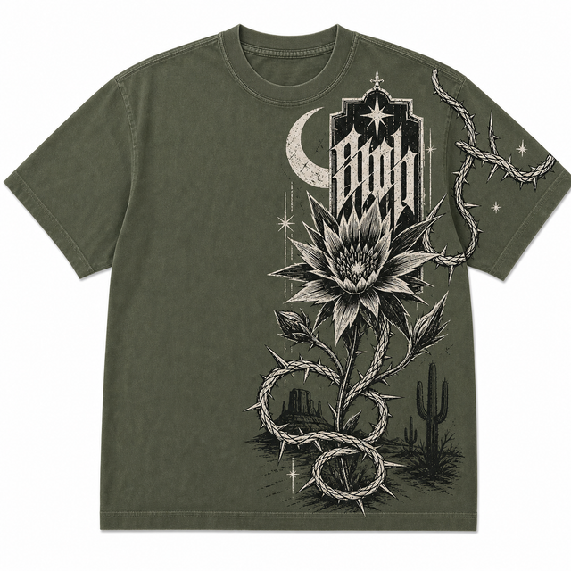 Desert Bloom Cotton T-Shirt
