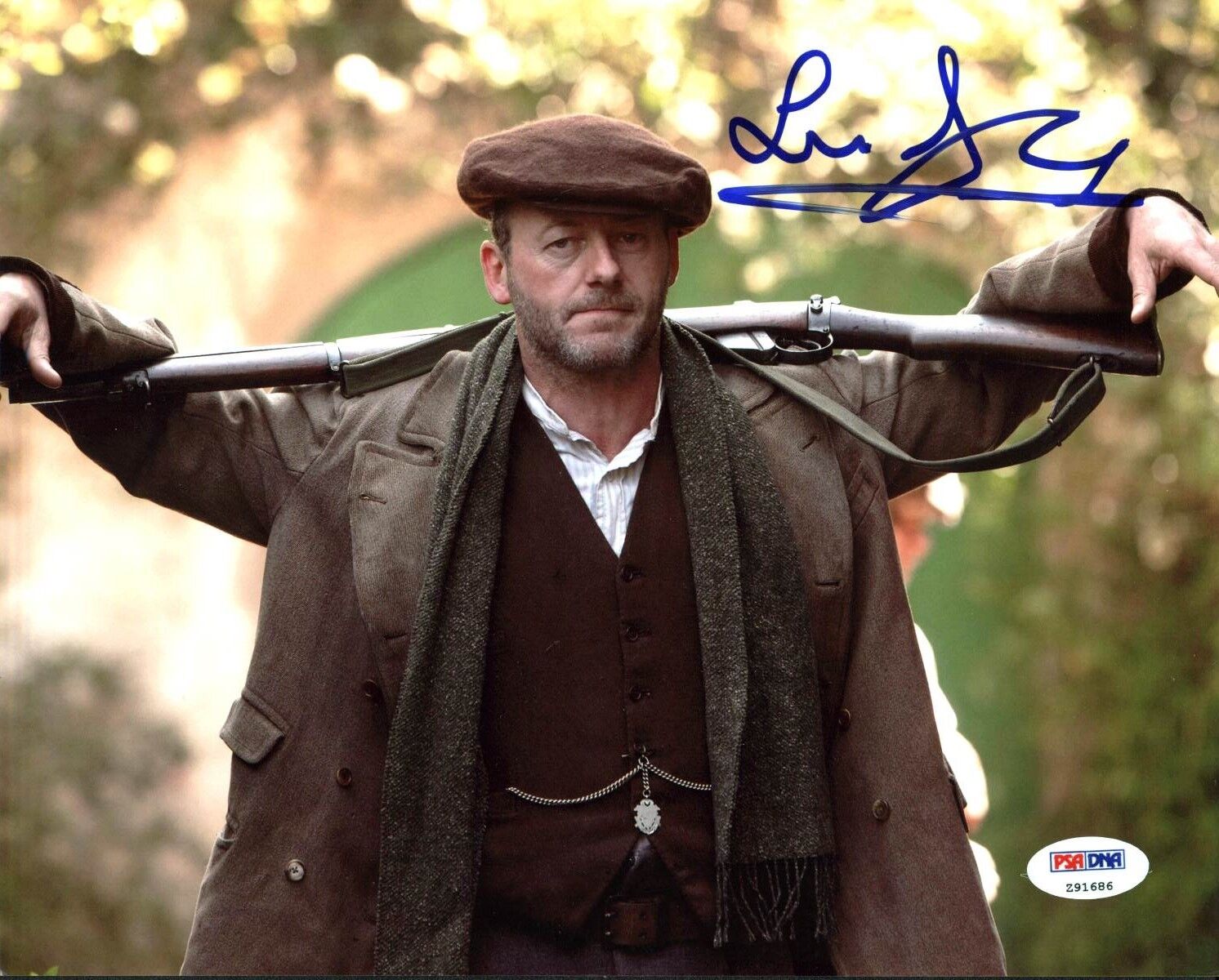 Liam Cunningham The Wind That Shakes The Barley Signed 8X10 Photo Poster painting PSA #Z91686