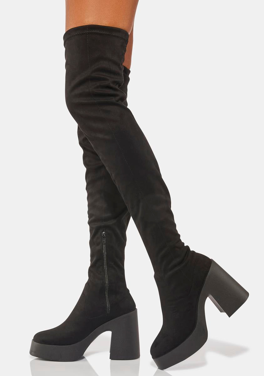 Daphne Thigh High Boots