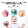 Jouet Montessori de dentition sensorielle pour bébé pour les tout-petits