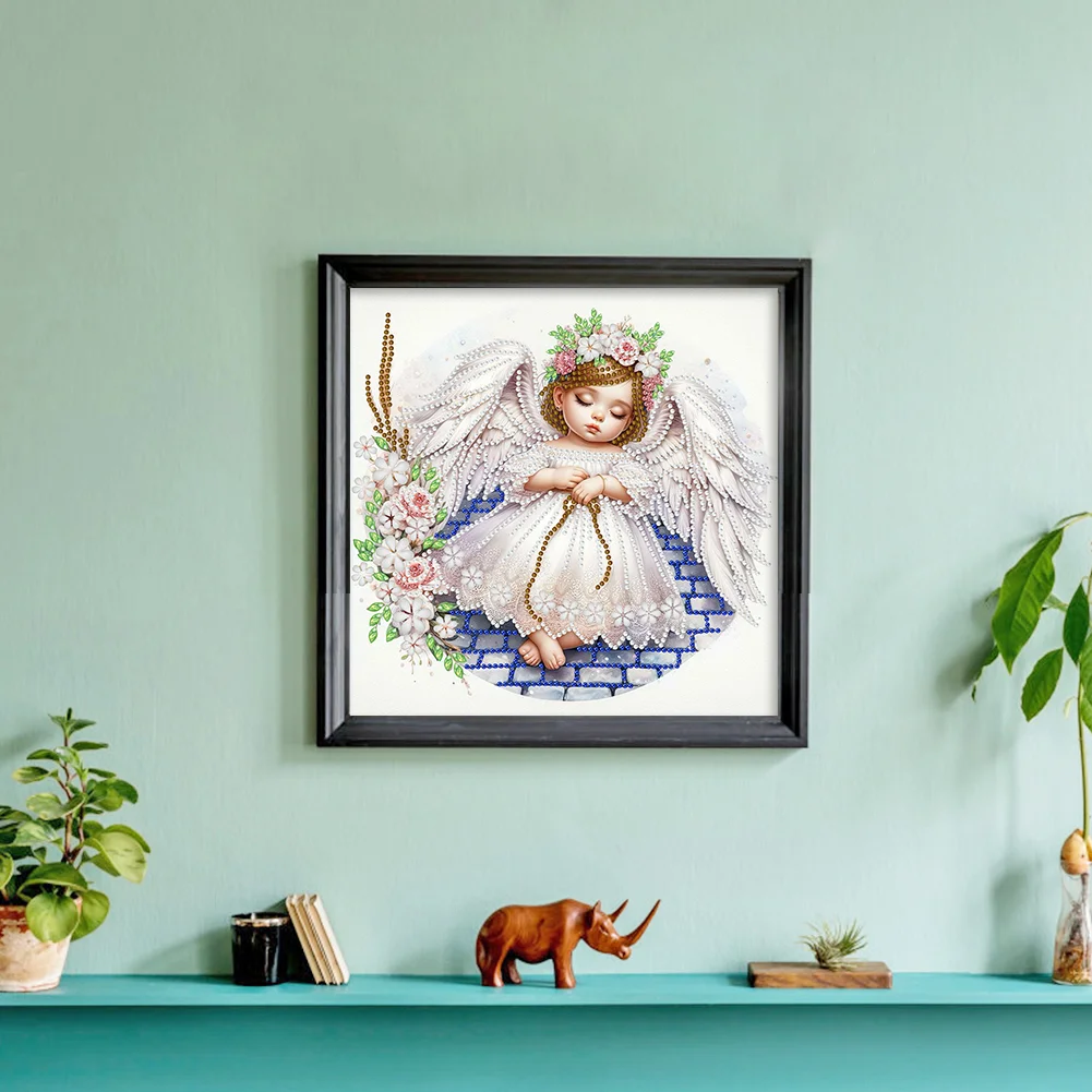 Special Shape Diamond Painting 30*30cm - Angel Child