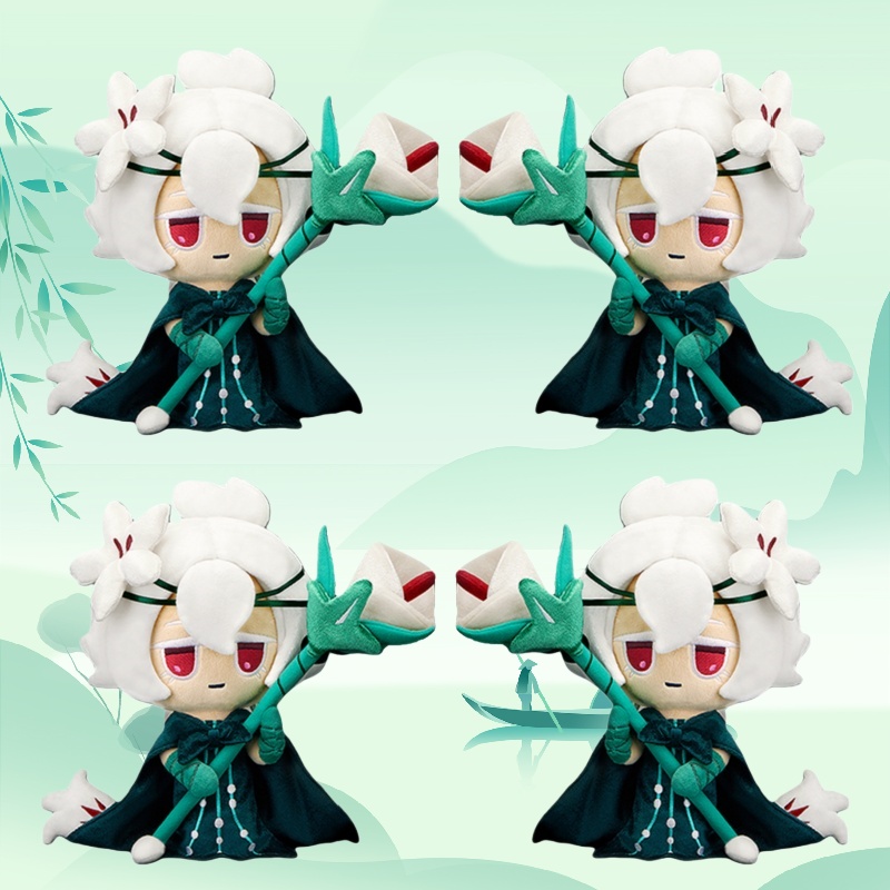 White lily Cookie Plush 4pcs Steal A Brainrot Festive 67 Plush