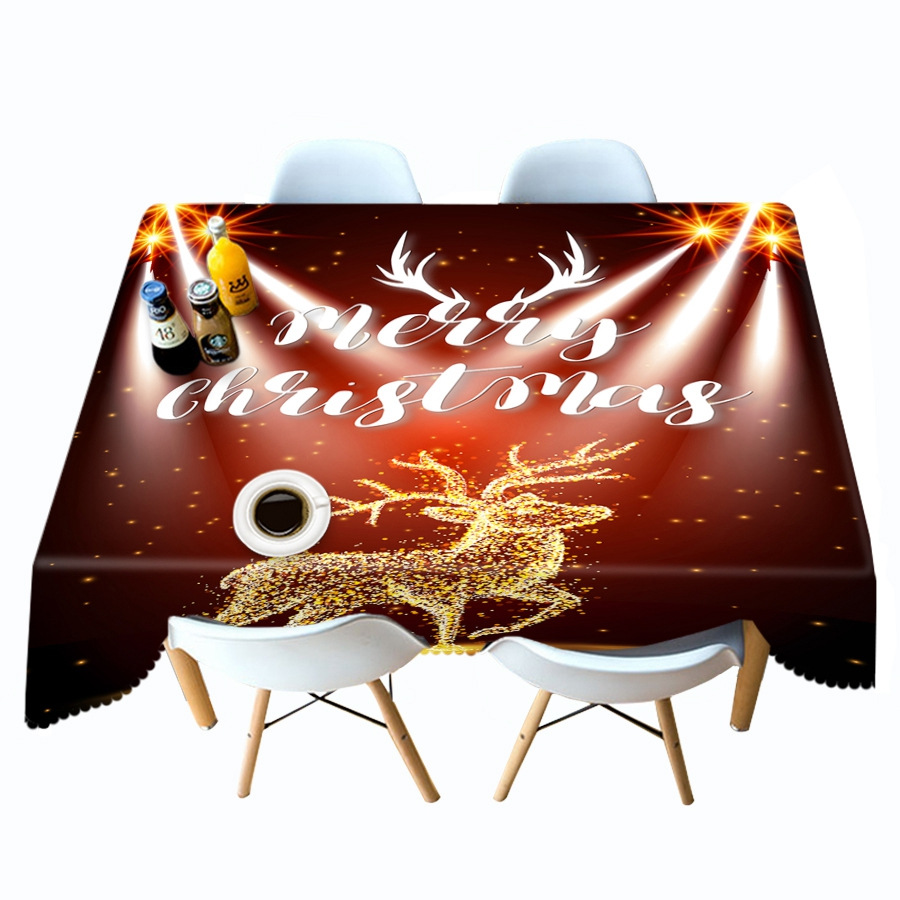 

Christmas - 3D Tablecloth, 140*180cm, 501 Original