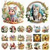 (Multi-Style)Simple Animal Flower-Partial Special Shaped Diamond Painting 40*40CM